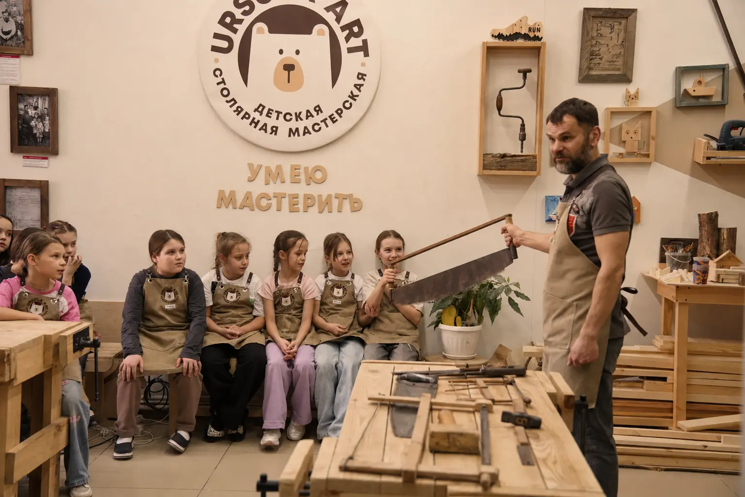 Экспозиция мастерской-музея Урсула Арт